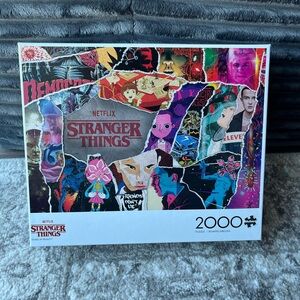 Buffalo David Bitton Puzzle with Blue and Green Pieces